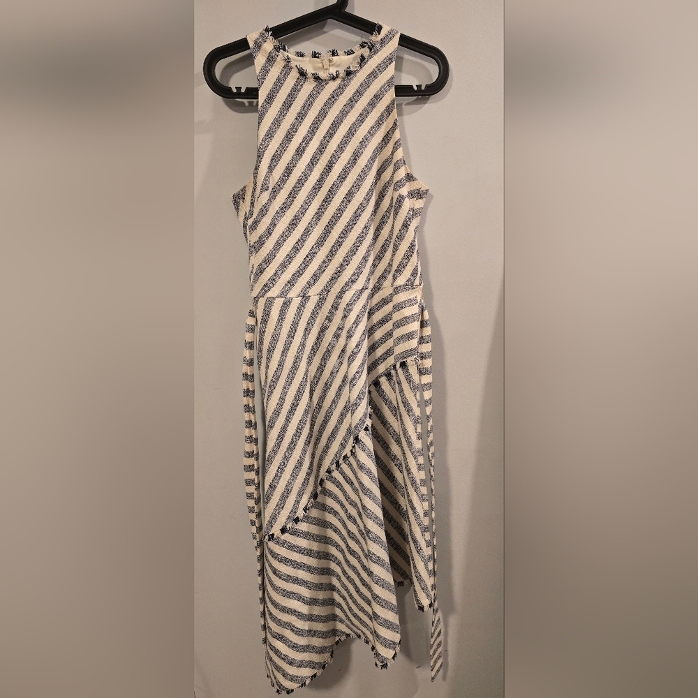 Banana Republic Striped Sleeveless Dress